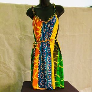 Small Multi-Print Sun Dresss